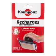 KRAMPOUZ Crepe Griddle Felt Pads Pack, PK15 ATE2